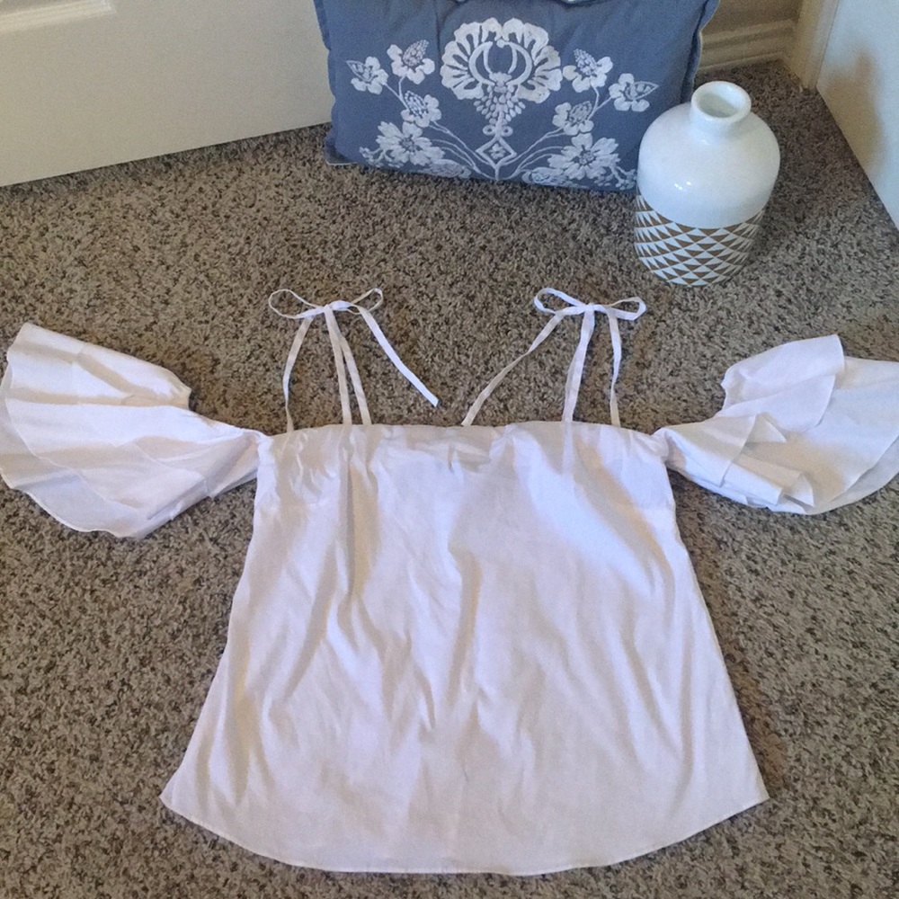 WHBM Off-The-Shoulder Top